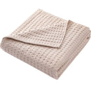 Plaid coton gaufré doux léger toutes saisons intérieur
