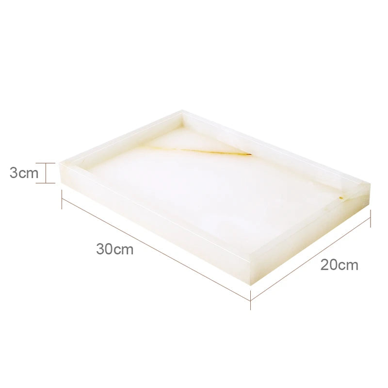 ensemble accessoires de salle de bain en marbre naturel luxe - vue 14 sur 23