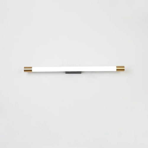 applique murale nordique led long miroir rond décoration villa - vue 2 sur 16