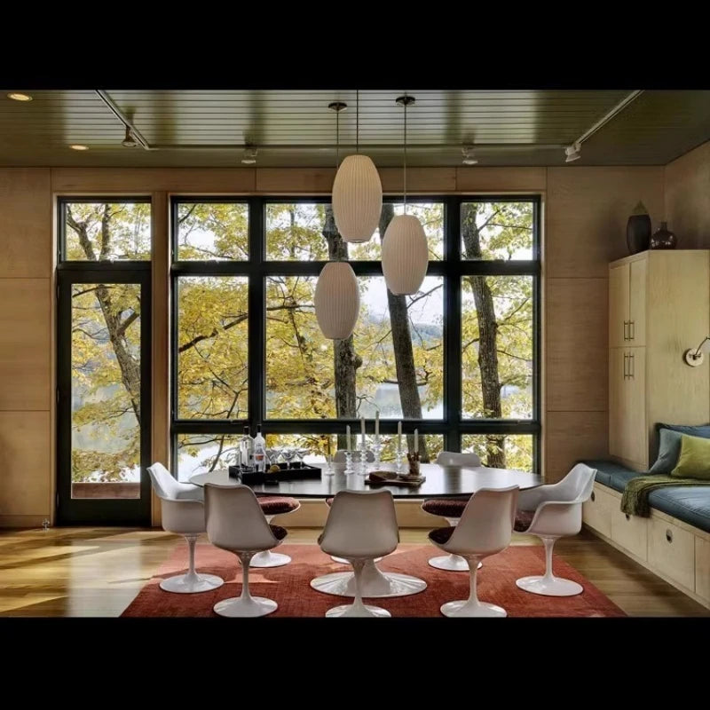 suspension en soie de designer scandinave pour intérieur élégant - vue 6 sur 9