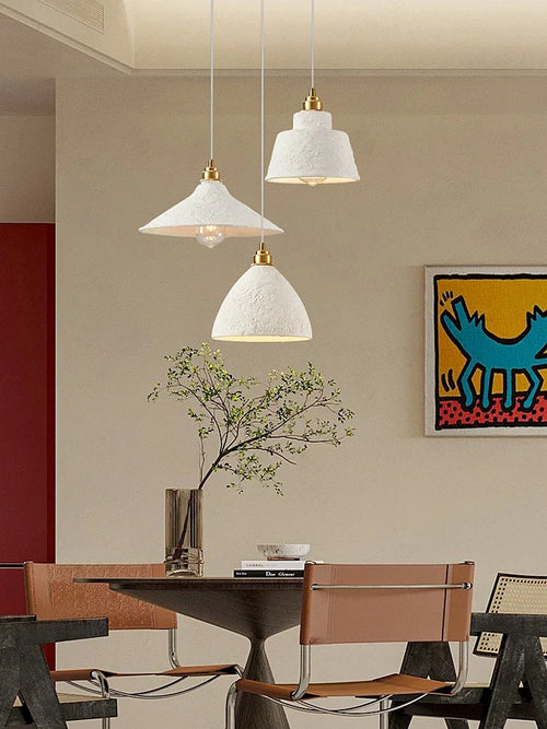 suspension artisanale wabi-sabi pour ambiance japonaise moderne - vue 3 sur 16