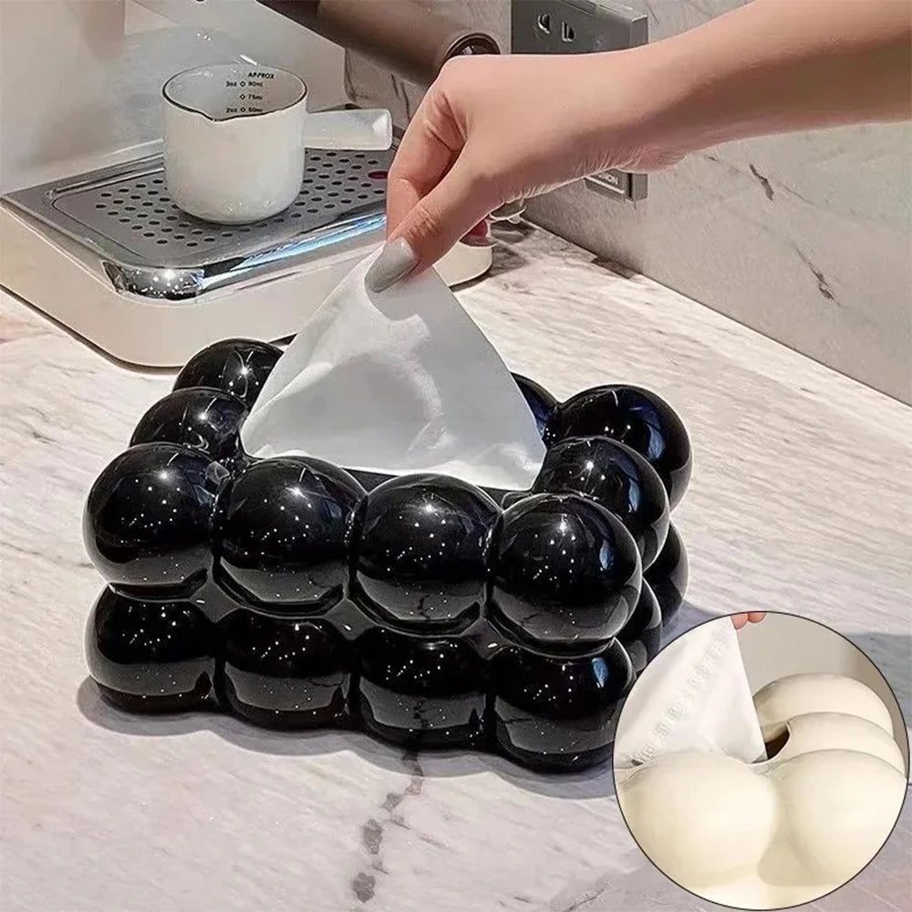 boîte à mouchoirs nuage pour décoration et rangement - vue 4 sur 8