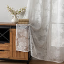 Voilage tulle sur mesure style moderne salon chambre