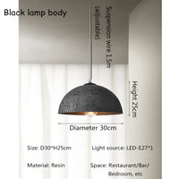 lustre japonais wabi sabi pour décoration moderne nordique
