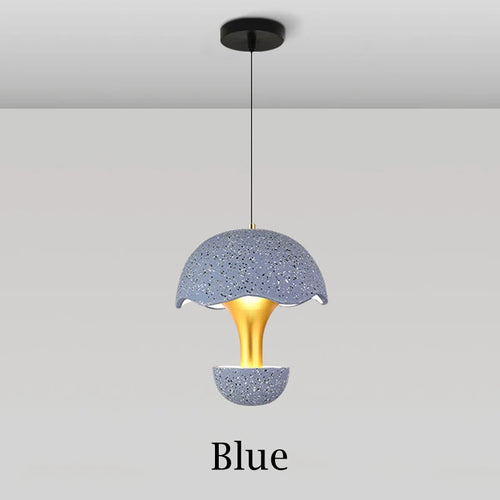 suspension créative champignon en ciment pour restaurant café bar - vue 10 sur 9