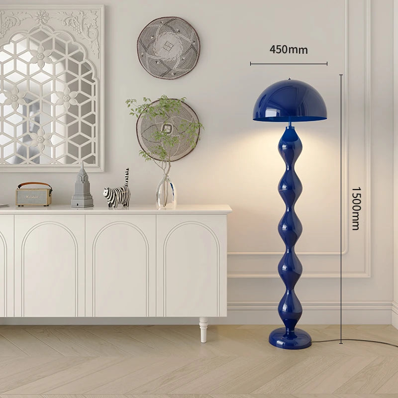 lampadaire butter gourd design créatif interrupteur à pied haut niveau - vue 10 sur 12