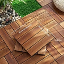 Parquet extérieur clipsable antidérapant imperméable effet bois
