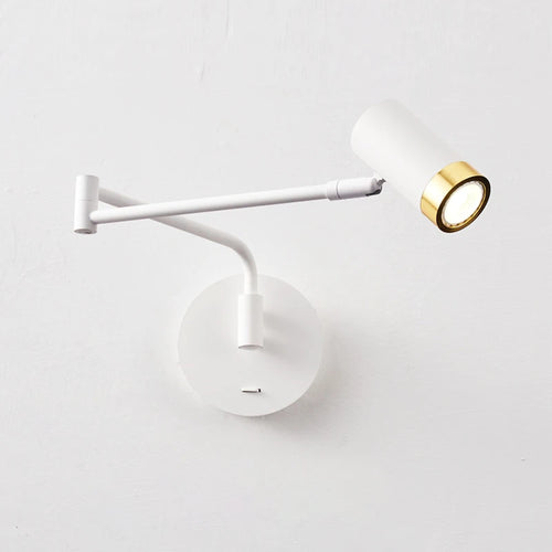 lampe de chevet moderne télescopique design créatif minimaliste - vue 2 sur 10