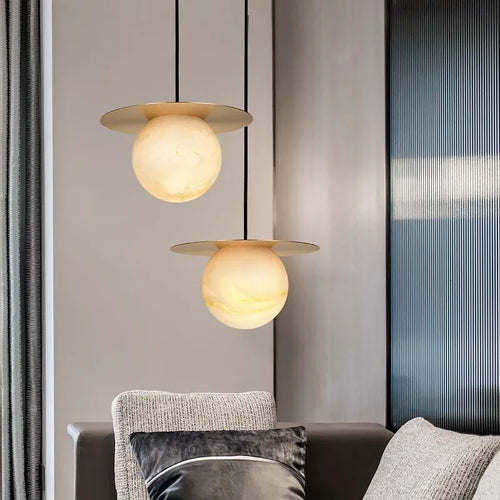 Suspension en marbre au design moderne - vue 7 sur 27