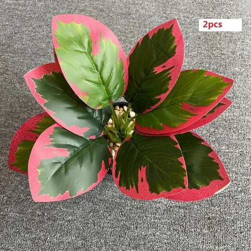 feuilles de phénix artificielles décoration verte en plastique - vue 37 sur 40