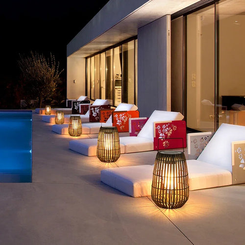 lampadaire solaire étanche pour jardin et espace extérieur - vue 2 sur 13