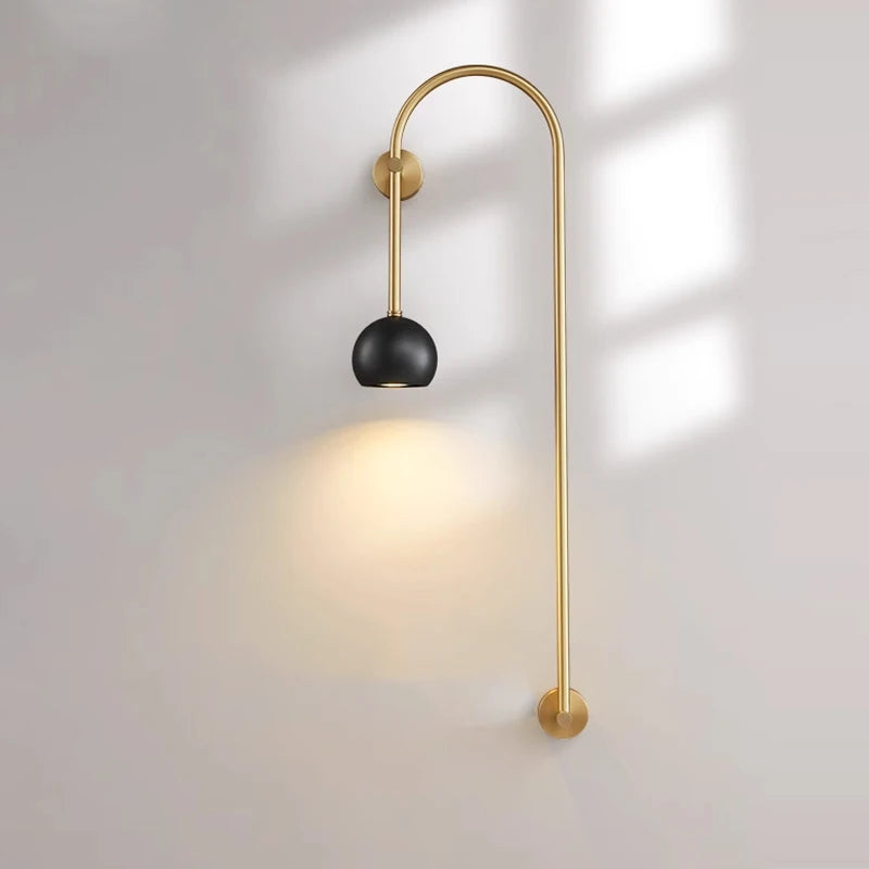 applique murale en cuivre style italien pour intérieur élégant - vue 1 sur 8