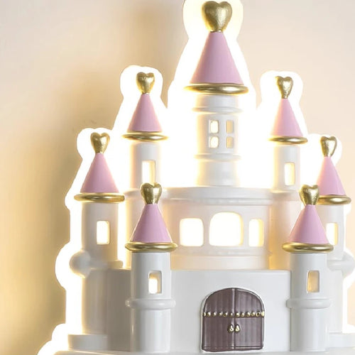 applique murale château romantique pour chambre d enfant moderne - vue 7 sur 8