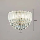 plafonnier cristal design moderne pour décoration intérieure élégante