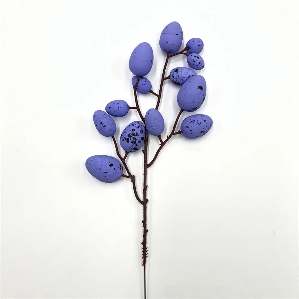 petites branches de fleurs artificielles pour décoration de printemps été - vue 12 sur 17