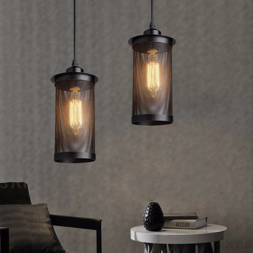 suspension vintage en fer pour café bar et balcon - vue 7 sur 6