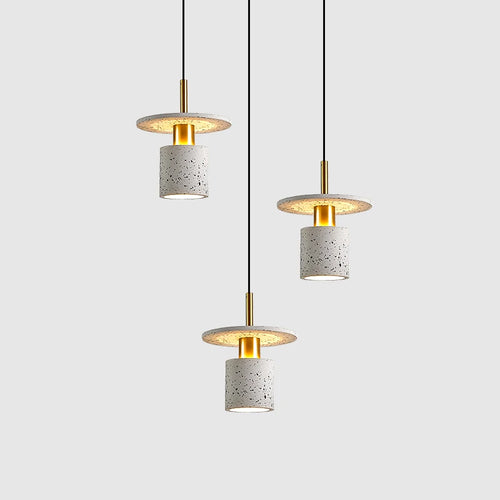 lustre créatif en terrazzo pour restaurant hôtel minimaliste commercial - vue 6 sur 9