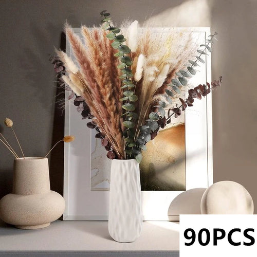 bouquet dherbe de pampa naturelle pour décoration et cadeaux - vue 18 sur 18