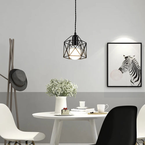 suspension moderne en fer pour décoration intérieure élégante - vue 3 sur 6