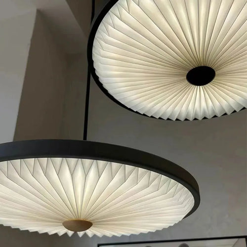 suspension moderne plissée pour restaurant et bar - vue 5 sur 8