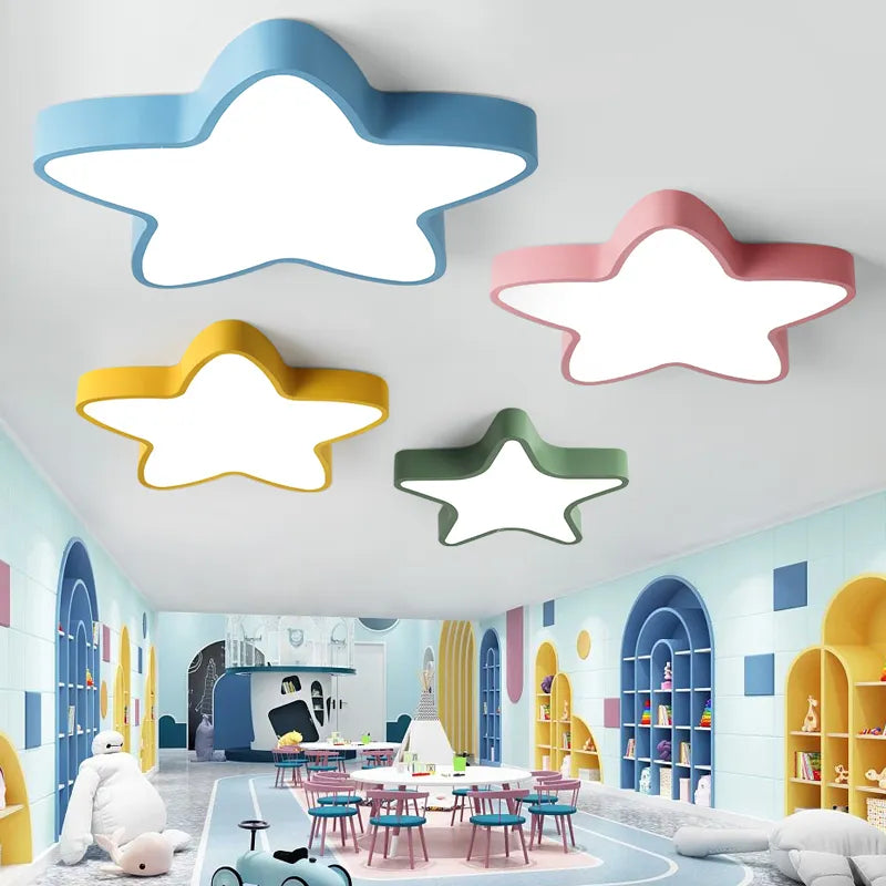 plafonnier lumière simple moderne créative animé classe magasin jouets animalerie - vue 2 sur 12