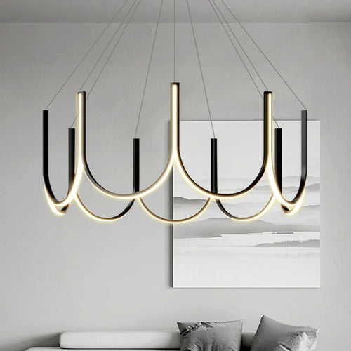 suspension led design italien pour un éclairage moderne - vue 2 sur 8