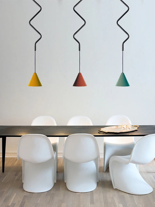 plafonnier design minimaliste pour bar et café - vue 2 sur 9