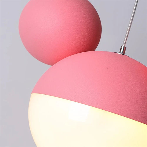 suspension mickey lampe moderne créative pour enfant - vue 7 sur 8