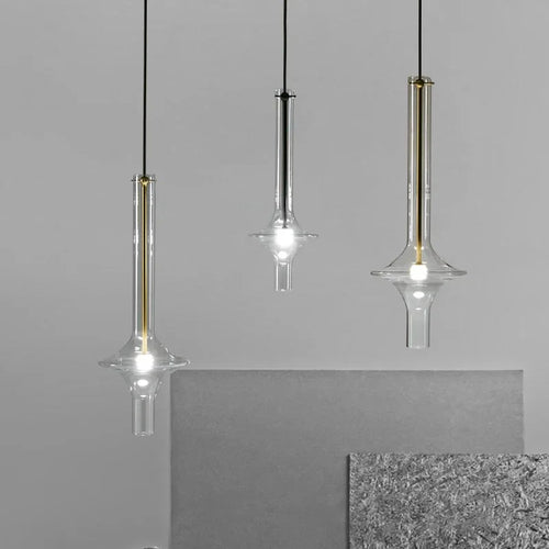suspension en verre design nordique moderne pour décoration intérieure - vue 6 sur 10