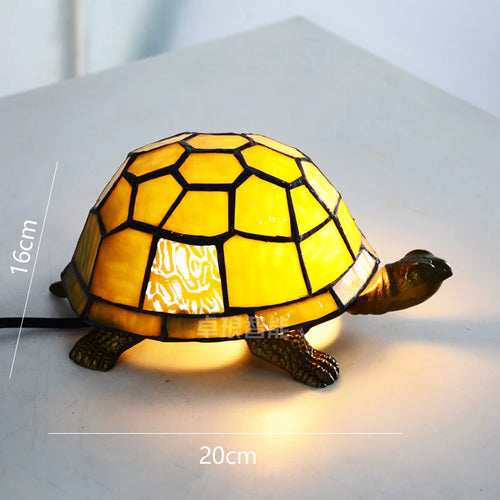 lampe de chevet tortue veilleuse led décorative pour enfant - vue 9 sur 8