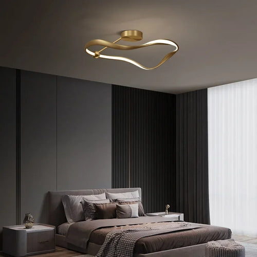 Plafonnier moderne à LEDs pour chambre salon salle à manger Restaurant nordique luxe décor à la maison - vue 4 sur 8