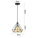 suspension rétro industrielle style loft vintage pour intérieur