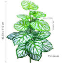 plante artificielle en pot feuille de pommier pour décoration intérieure
