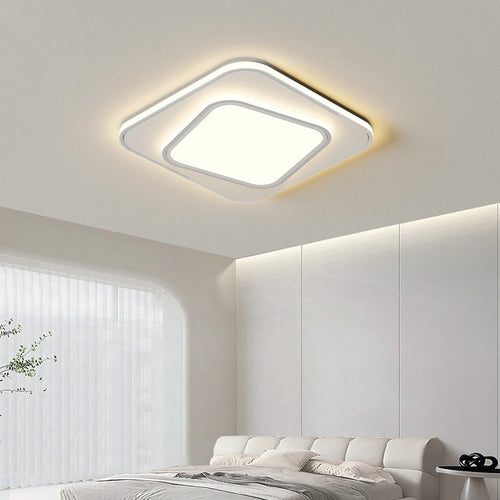 plafonnier double couche moderne pour un éclairage élégant à la maison - vue 3 sur 14