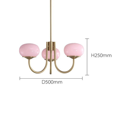 Lustre design doré nordique Simple - vue 8 sur 11