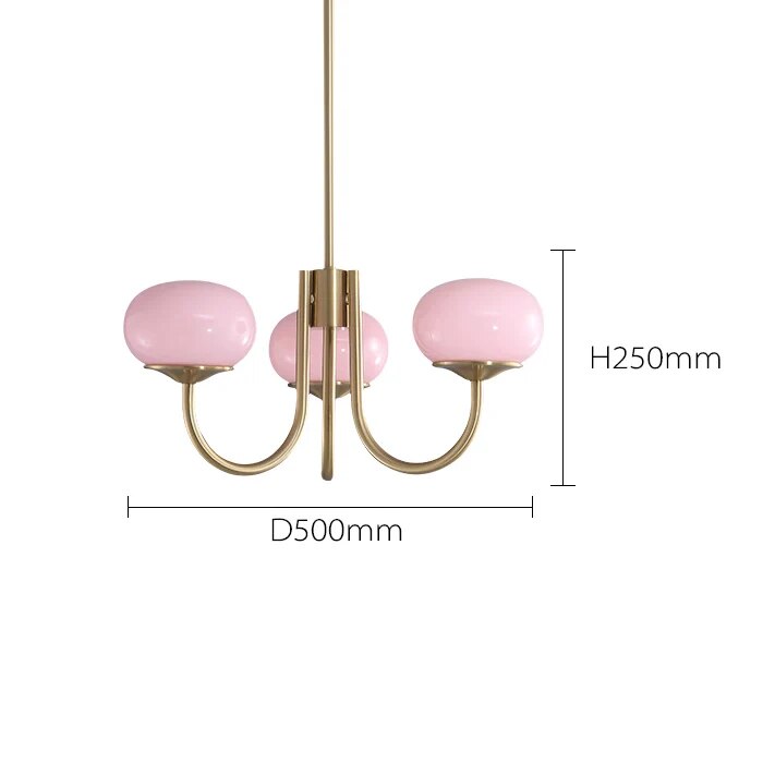 Lustre design doré nordique Simple - vue 7 sur 11