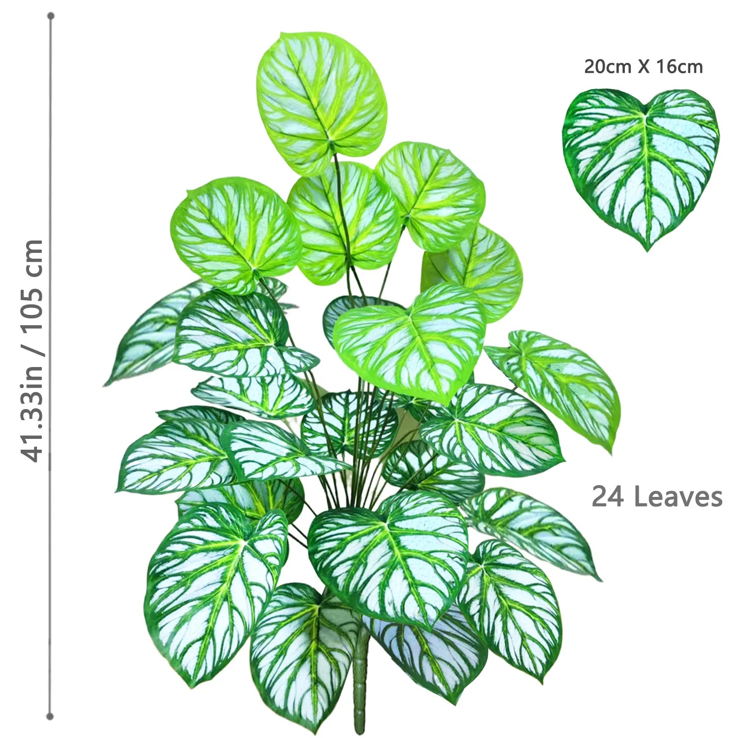 plante artificielle en pot feuille de pommier pour décoration intérieure - vue 11 sur 17