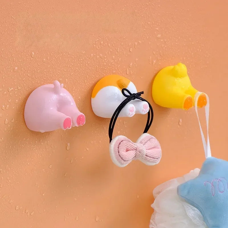 porte-brosse à dents animal autocollant pour enfants amusant - vue 4 sur 12