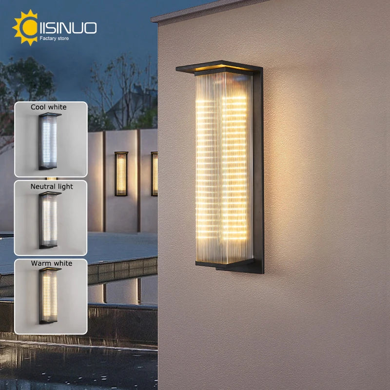 applique murale solaire étanche pour éclairage extérieur nocturne - vue 5 sur 7