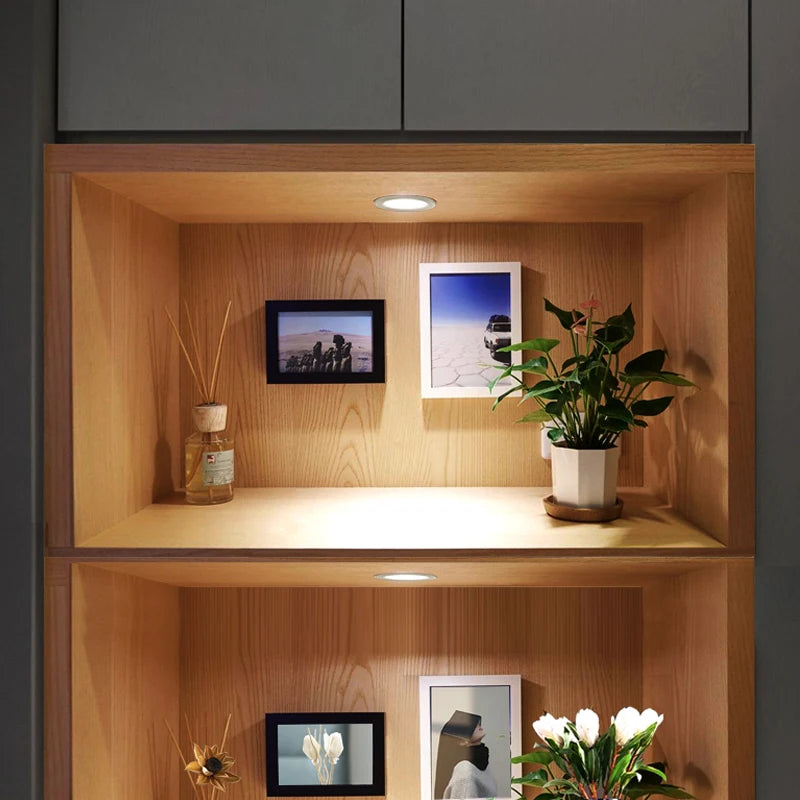 mini spot encastré led intérieur petit spot intégré avec pilote - vue 8 sur 8