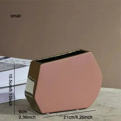 vase en céramique nordique pour fleurs séchées et décoration - vue 10 sur 9