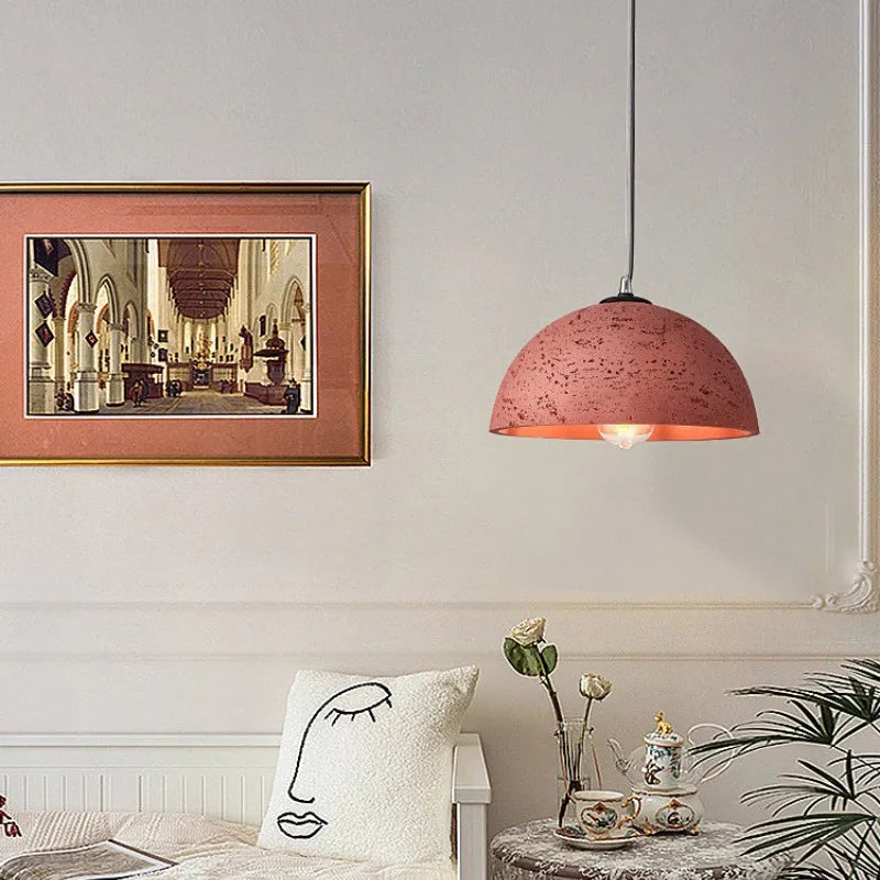 suspension Nordique Simple Style E27 Led lumières salle à manger rétro Loft lumière décor à la maison - vue 4 sur 11