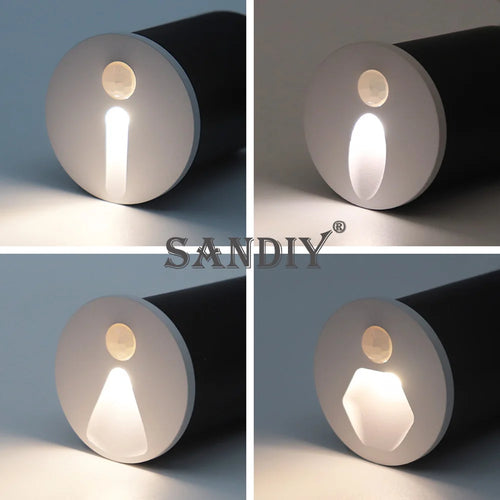 SANDIY – applique murale Led ronde avec capteur de mouvement - vue 2 sur 18