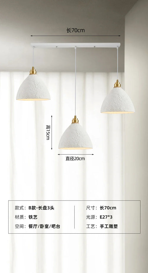suspension artisanale wabi-sabi pour ambiance japonaise moderne - vue 11 sur 16