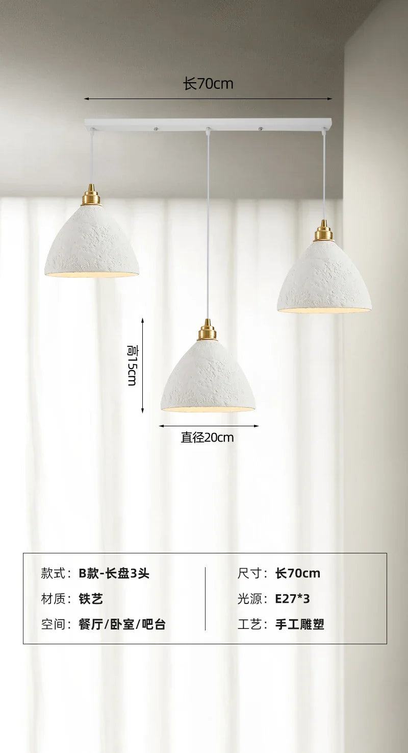 suspension artisanale wabi-sabi pour ambiance japonaise moderne - vue 10 sur 16