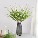 lot de 4 fleurs artificielles pour décoration de mariage et hôtel