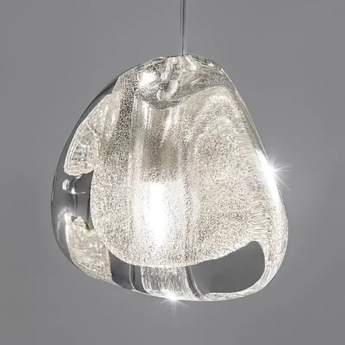 Suspension en cristal Duplex rotatif escalier Long lustre salon salle à manger lampe à main Villa Loft appartement lumière vide - vue 4 sur 6