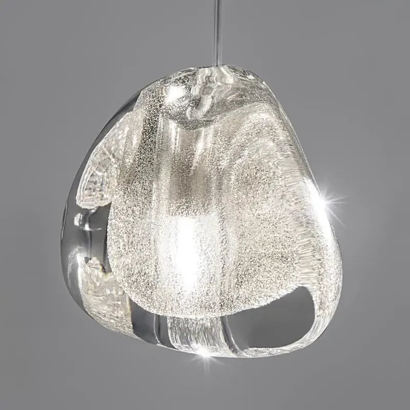Suspension en cristal Duplex rotatif escalier Long lustre salon salle à manger lampe à main Villa Loft appartement lumière vide - vue 4 sur 6