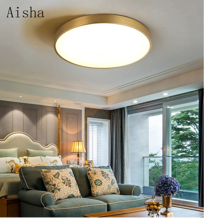 plafonnier led ultra fin pour décoration intérieure élégante et moderne - vue 5 sur 7