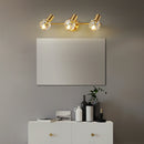 Applique murale LED en cristal luxury doré Altesse